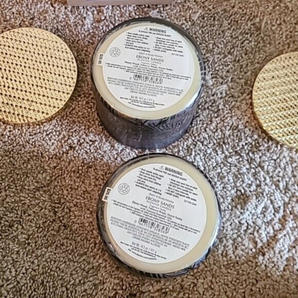 EBONY SANDS 3 Wick Candle Bath & Body Works **2 Candles!! - Picture 4 of 5